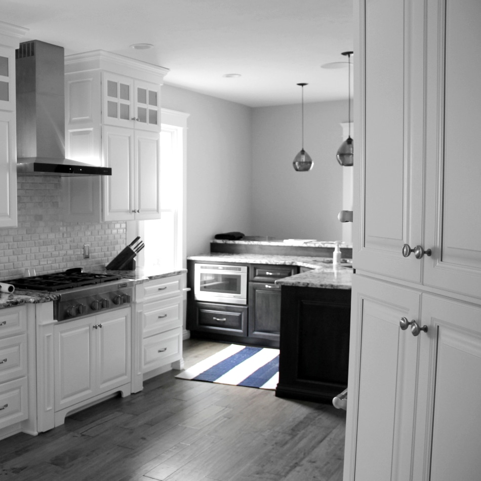 Elegant White Custom Kitchen - Greenville, PA - Fairfield Custom Kitchens