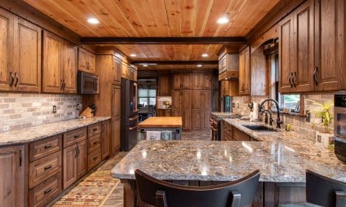 Reclaimed Oak Kitchen - Edinboro, PA