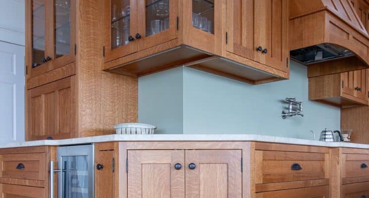 Quarter Sawn White Oak Kitchen - Youngstown, NY