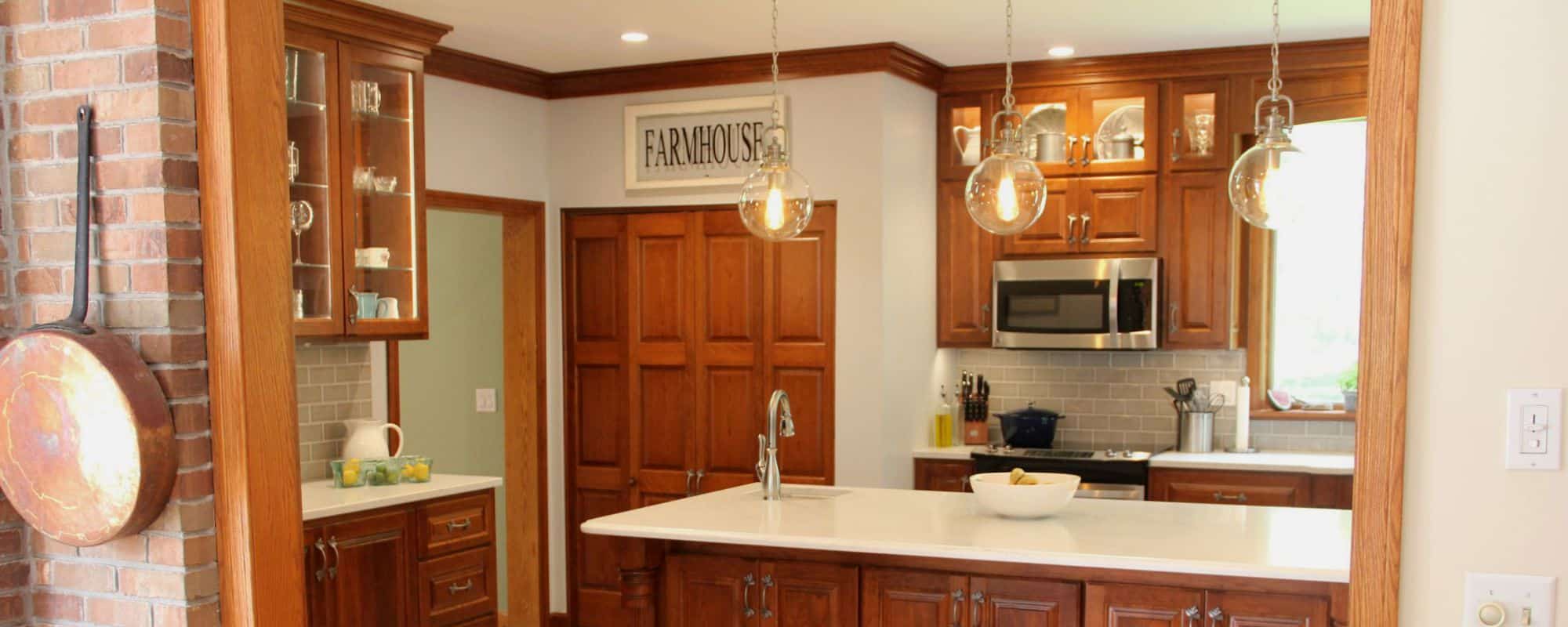 custom kitchen cabinets cherry