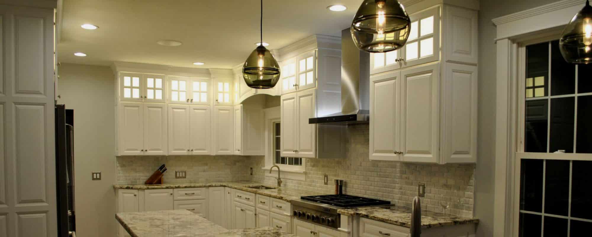 custom kitchen cabinets white