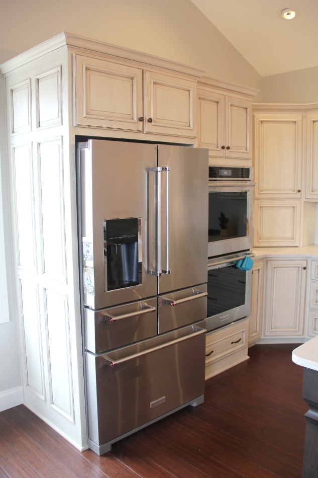 Painted Glazed Dark Stained Kitchen Cabinets Fairfield Custom