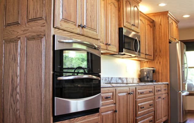 Custom Red Oak Kitchen With Cambria Quartz - Conneaut Lake, PA