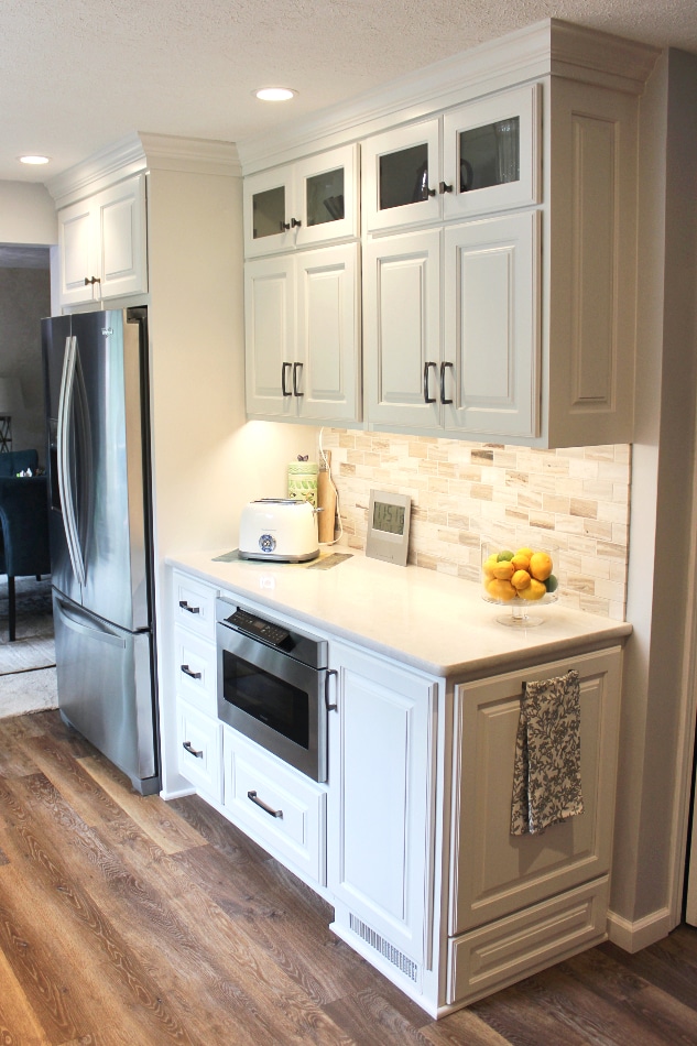 Custom Bone White Kitchen - Fairview, PA - Fairfield Custom Kitchens