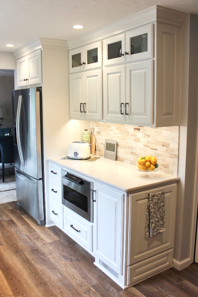 Custom Bone White Kitchen - Fairview, PA - Fairfield Custom Kitchens